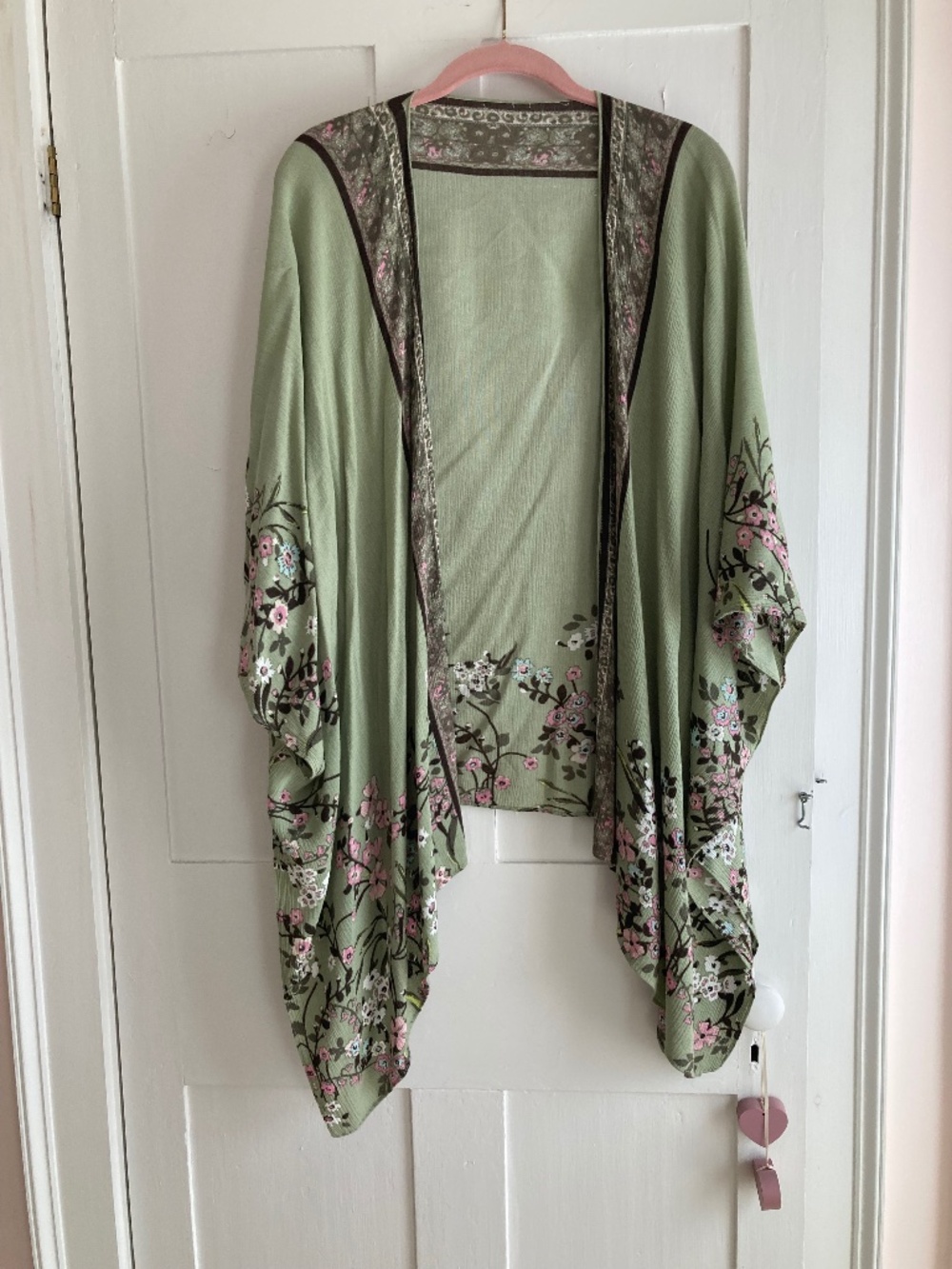Cherry blossom motif kimono